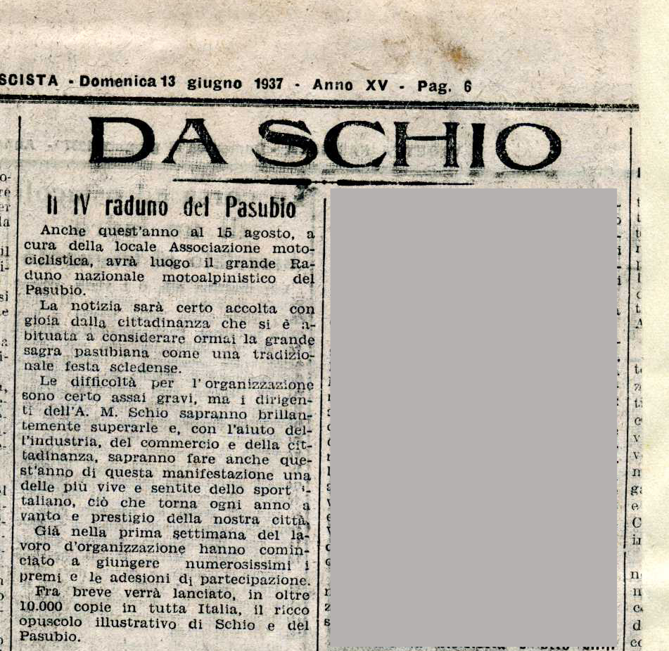 Vedetta fascista 13 giugno 1937
