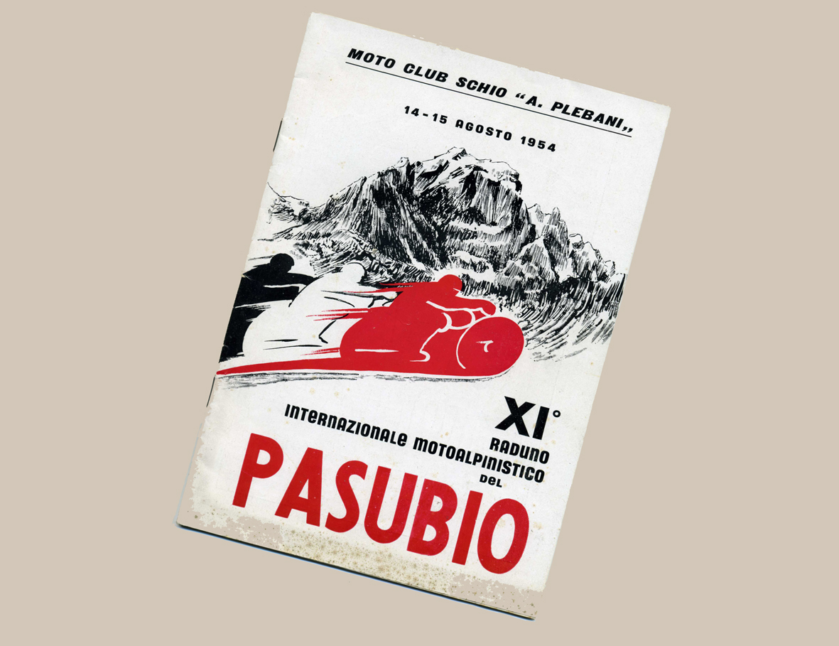 Opuscoli programma Motoraduni del Pasubio
